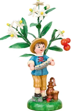 Hubrig Volkskunst Blumenmädchen*Hubrig Jahresfigur 2025 – Jasmin von