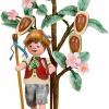 Hubrig Volkskunst Blumenmädchen*Hubrig Jahresfigur 2023 - Mandel von