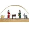 Knuth Neuber Auslaufartikel | Kerzenhalter Weihnachten*Kerzenhalter Minischwibbogen mit Krippe, 27 cm von
