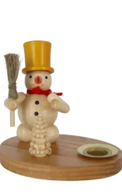 Zenker Kerzenhalter Weihnachten*Kerzenhalter mit Schneemann, , 8 cm von Ralf