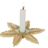 Martina Rudolph Kerzenhalter Weihnachten*Kerzenhalter Spanbaumstern von