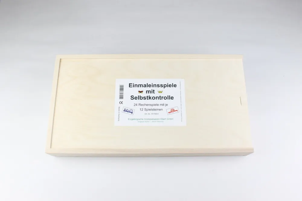 Holzspielwaren Ebert Lernspielzeug*Kleines 1 x 1 Rechenspiel mit 24 Einzelspielen von Ebert GmbH