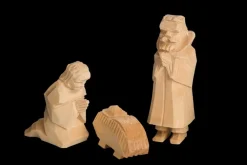 SEIFFENcom by Nestler GmbH Holzschnitzereien*Krippenfiguren Heilige Familie, 3 - teilig, von SEIFFEN.COM