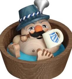 Seiffener Volkskunst eG Räuchermännchen*Kugelräuchermännchen Franzl im Pool von