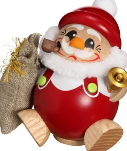 Seiffener Volkskunst eG Neuheiten | Räuchermännchen*Kugelräuchermännchen Nikolaus von