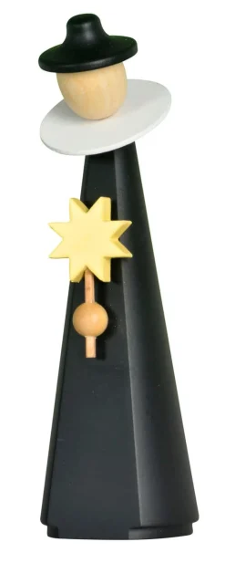 KWO Weihnachtsfiguren*Kurrendefigur mit Stern, modern, 11 cm von