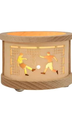 Richard Glässer GmbH Kerzenhalter Weihnachten*Laterne für Teelichte mit Fussball von Richard Glässer