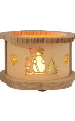 Richard Glässer GmbH Neuheiten | Kerzenhalter Weihnachten*Laterne für Teelichte mit Schneemann von Richard Glässer
