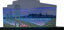 Weigla Holzkunst Schwibbogen*LED Motivleuchte San Francisco von Weigla