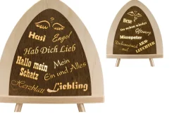Weigla Holzkunst Schwibbogen*LED Standleuchte Gefühlswechsel von Weigla