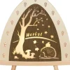 Weigla Holzkunst Schwibbogen*LED Standleuchte Herbst, elektrisch beleuchtet, 30 cm, von Weigla