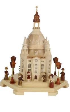 Müller Kleinkunst Einzelstücke | Neuheiten*Lichterhaus Frauenkirche Dresden, 28 cm von
