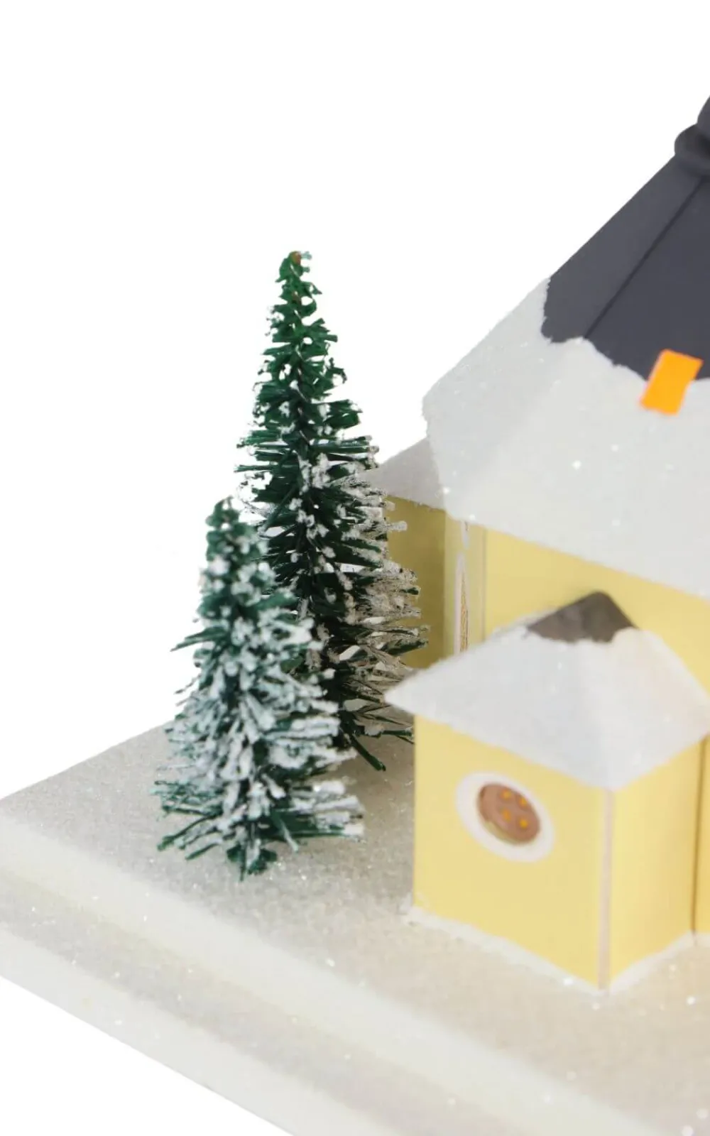 Birgit Uhlig Lichterhaus*Lichterhaus Seiffener Kirche, 21 cm von