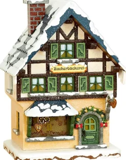 Hubrig Volkskunst Neuheiten | Lichterhaus*Lichterhaus Zuckerbäckerei von