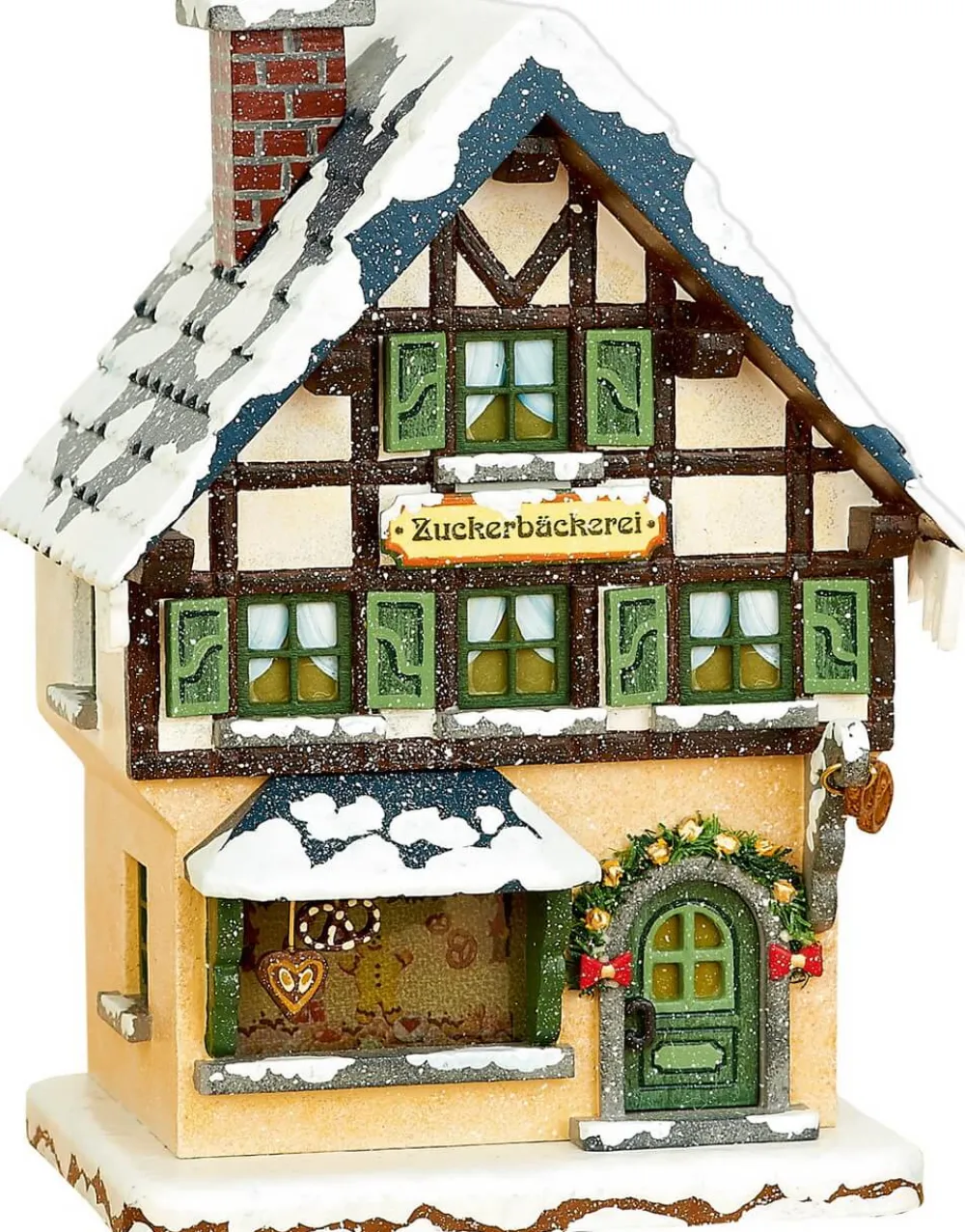 Hubrig Volkskunst Neuheiten | Lichterhaus*Lichterhaus Zuckerbäckerei von