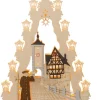 Weigla Holzkunst Schwibbogen*Lichterspitze Rothenburg ob der Tauber, 52 cm von Weigla