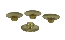 SEIFFENcom by Nestler GmbH Ersatzteile Weihnachtspyramiden*Messingtülle mit Tropfenfänger, 14 mm, verpresst, 4 Stück von SEIFFEN.COM