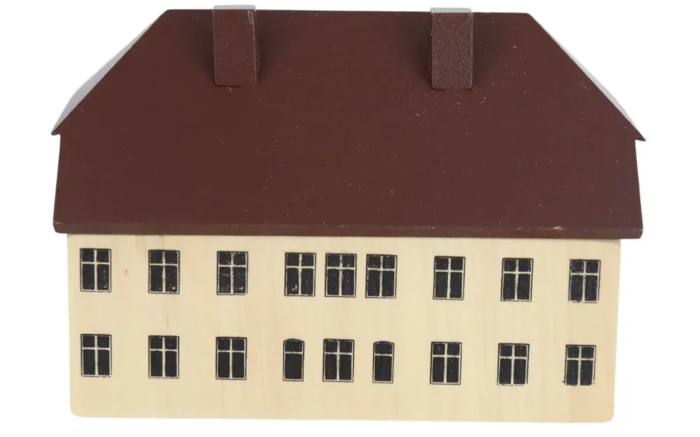 Spielwarenmacher Günther Neuheiten*Miniatur - Alte Schule in Seiffen, 6 cm, von