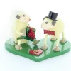 Figurenland Uhlig GmbH Tierfiguren*Miniatur - Schaf Brautpaar Justy und Mary von