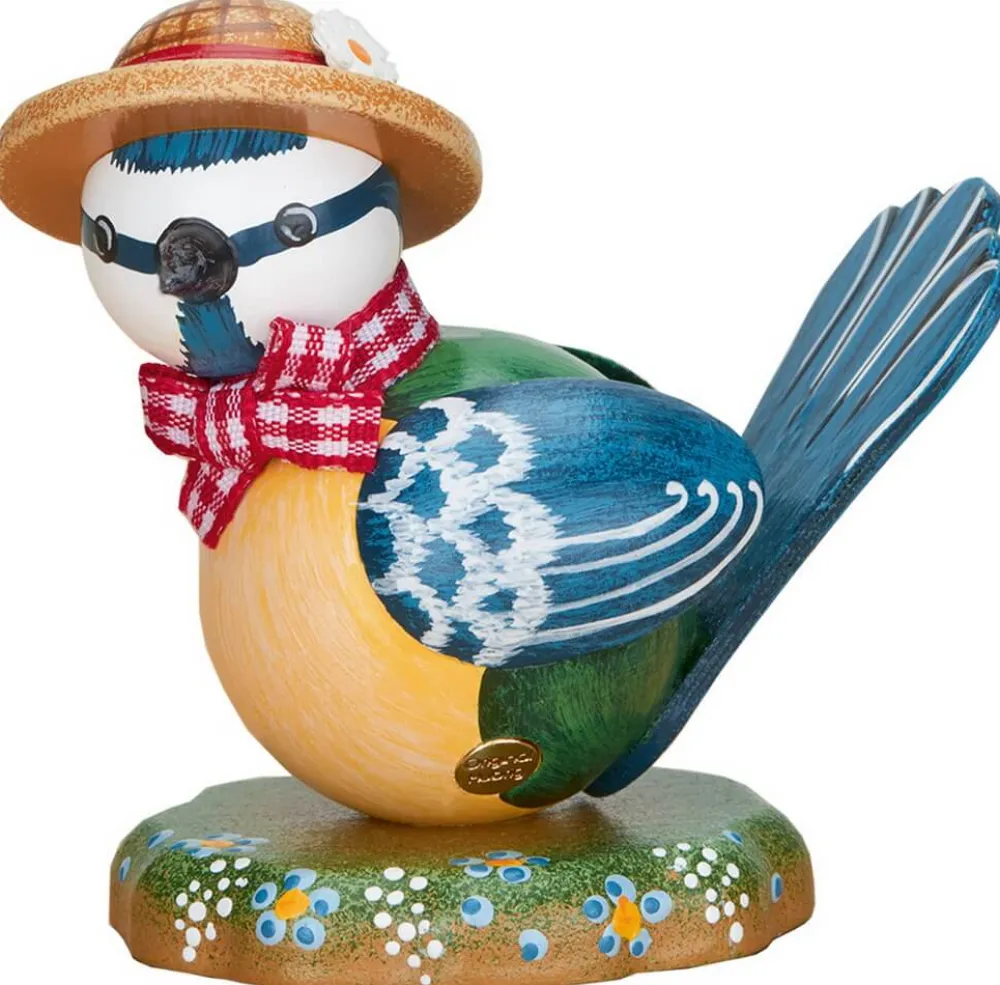 Hubrig Volkskunst Frühlingsdeko*Miniatur Blaumeisenliesl mini von