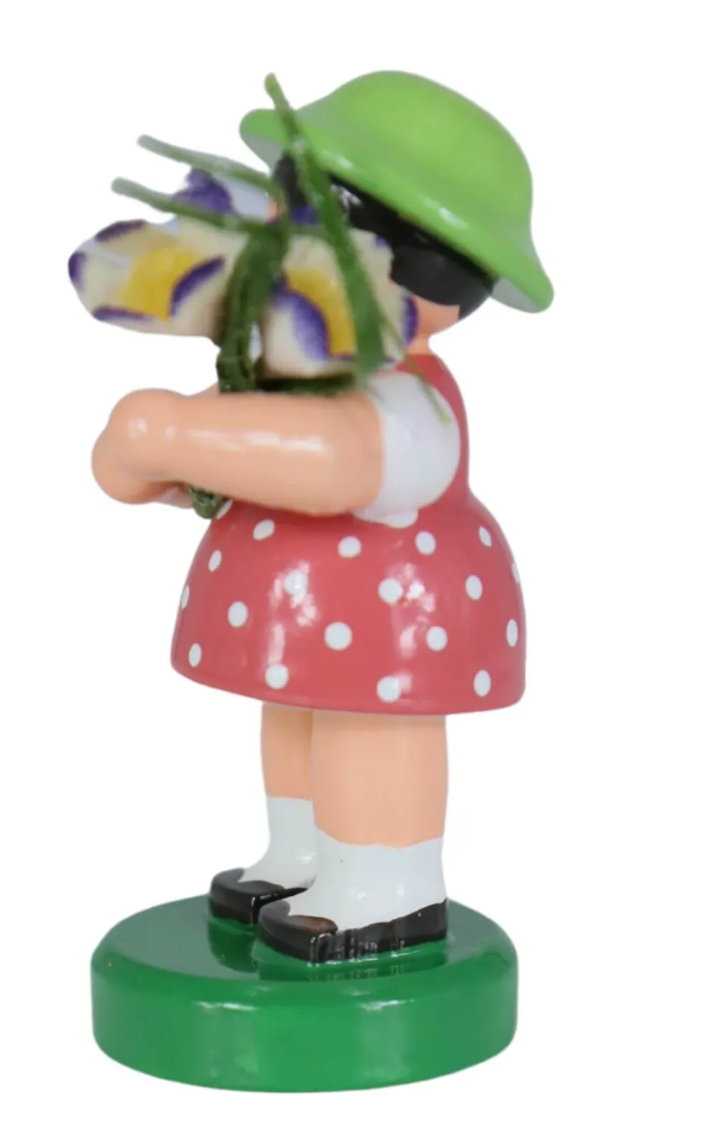 Figurenland Uhlig GmbH Blumenmädchen*Miniatur Blumenmädchen, rosa/grün von