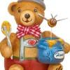 Hubrig Volkskunst Holzfiguren & Dekofiguren*Miniatur Hubiduu Teddy Honigbärli von