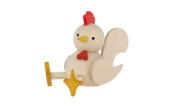 Zenker Neuheiten | Frühlingsdeko*Miniatur Huhn, sitzend, 7 cm, von Ralf