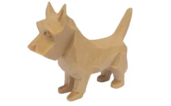 SEIFFENcom by Nestler GmbH Auslaufartikel*Miniatur Hund Schnauzer, geschnitzt, 4 cm SEIFFEN.COM