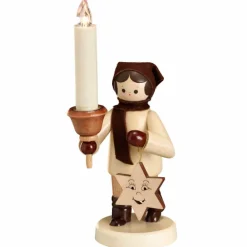 Romy Thiel Romy Thiel Figuren*Miniatur Lampionkind mit Stern und Lumixkerze von