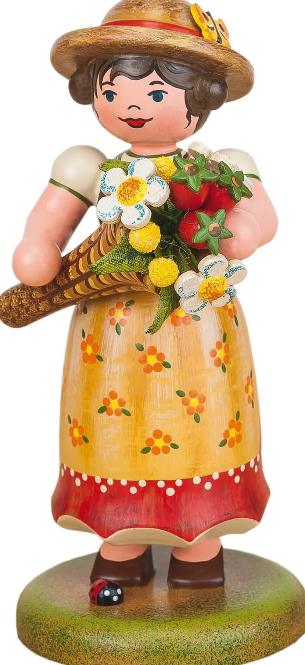Hubrig Volkskunst Holzfiguren & Dekofiguren*Miniatur Landidyll Lisa Marie von