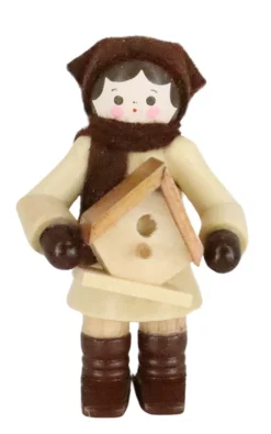 Romy Thiel Romy Thiel Figuren*Miniatur Mädchen mit Nistkasten, 5 cm von