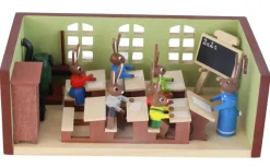 Gunter Flath Miniaturen*Miniatur Miniaturstübchen Hasenschule mit Lehrerin von