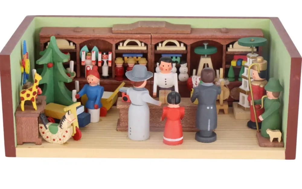 Gunter Flath Miniaturen*Miniatur Miniaturstübchen Spielzeugladen von