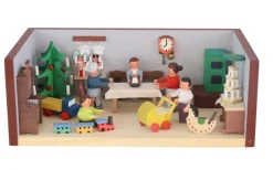 Gunter Flath Miniaturen*Miniatur Miniaturstübchen Weihnachtsstube von