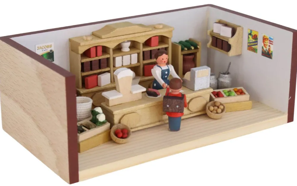 Gunter Flath Miniaturen*Miniatur Miniaturstübchen Tante-Emma-Laden von