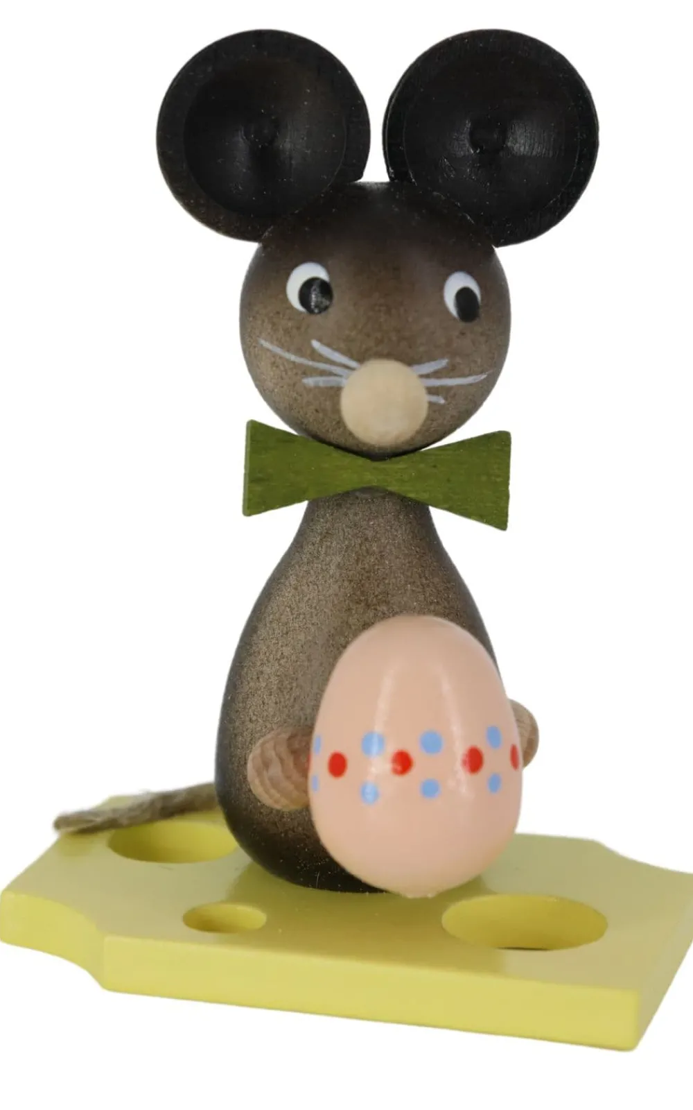 Zenker Tierfiguren*Miniatur Mäusekind mit Ei, 7 cm, von Ralf