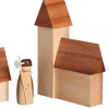 Seiffener Volkskunst eG Weihnachtsfiguren*Miniatur Nachtwächter mit Stadtszene von