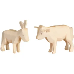Romy Thiel Romy Thiel Figuren*Miniatur Ochse und Esel zur Krippe von