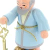 Figurenland Uhlig GmbH Weihnachtsengel*Miniatur Petrus, 8 cm, farbig von