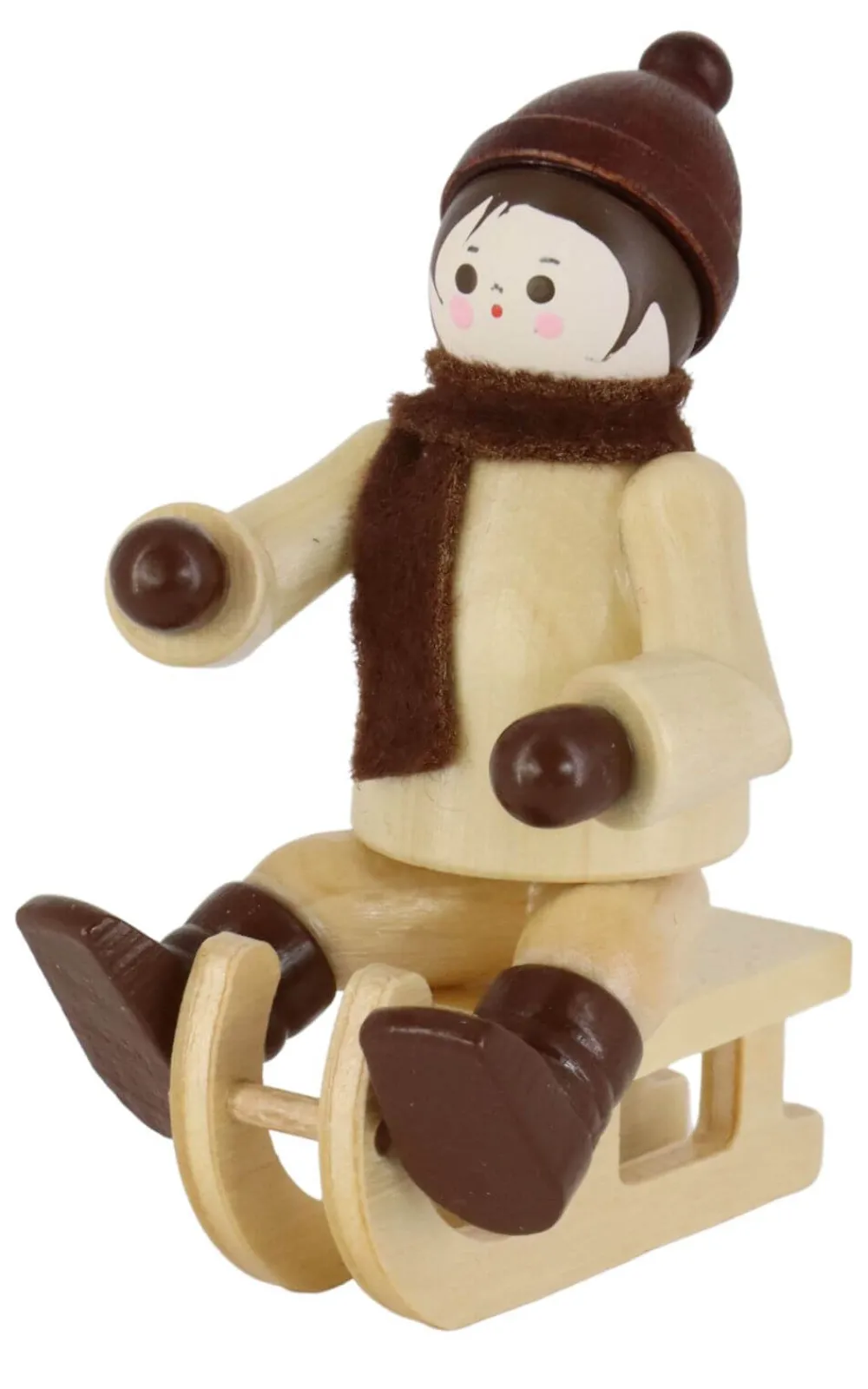 Romy Thiel Neuheiten | Romy Thiel Figuren*Miniatur Rodler in , 6 cm von