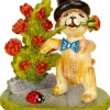 Hubrig Volkskunst Tierfiguren*Miniatur Rosenkavalier, 3er - Set Minis von