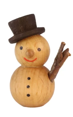 SEIFFENcom by Nestler GmbH Neuheiten | Weihnachtsfiguren*Miniatur Schneemann, , 4 cm von SEIFFEN.COM
