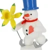 Zenker Holzfiguren & Dekofiguren*Miniatur Schneemann Valentin, , 9 cm von Ralf