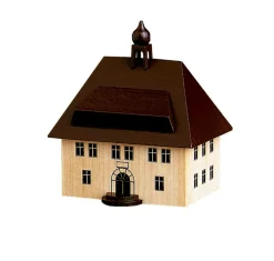 Spielwarenmacher Günther Neuheiten*Miniatur Seiffener Rathaus, 7 cm von