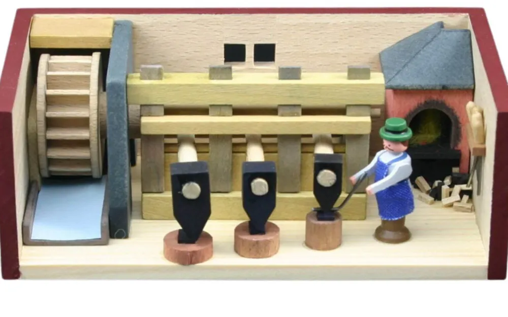 Gunter Flath Miniaturen*Miniatur Stübchen Hammerwerk von