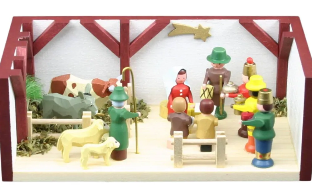 Gunter Flath Miniaturen*Miniatur Stübchen Krippenstube von