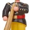 Kinder Hubrig Volkskunst Hubrig Winterkinder*Miniatur Winterkind Bergmann mit Russischem Horn von