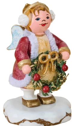 Kinder Hubrig Volkskunst Hubrig Winterkinder*Miniatur Winterkind Himmelskind - Adventszeit von
