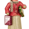 Kinder Hubrig Volkskunst Neuheiten | Hubrig Winterkinder*Miniatur Winterkind mit Weihnachtseinkäufen von