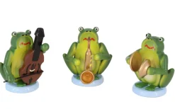 SEIFFENcom by Nestler GmbH Tierfiguren*Miniaturen Froschmusikanten, , 3 - teilig von SEIFFEN.COM